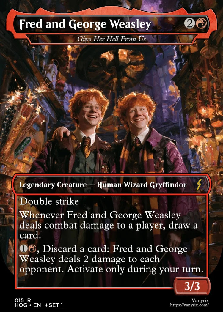 Fred and George Weasley
