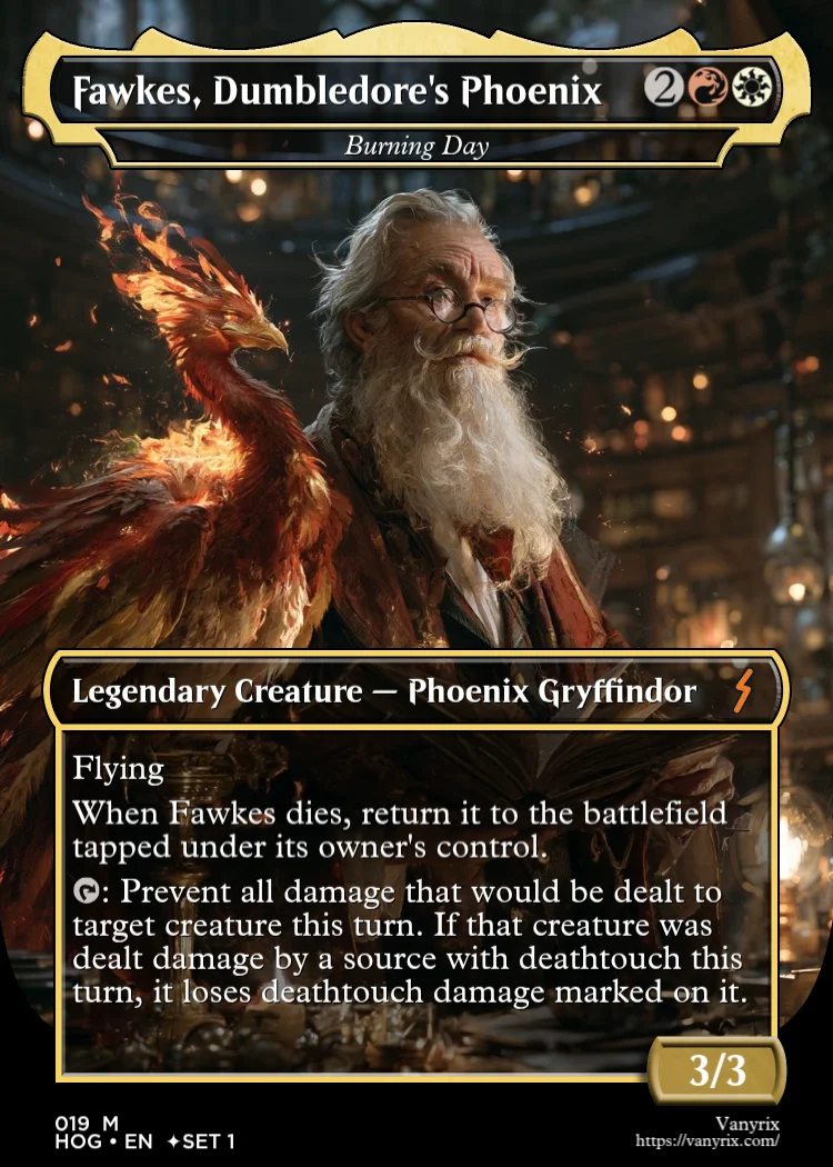Fawkes, Dumbledore's Phoenix
