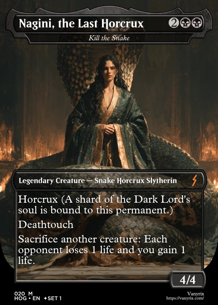 Nagini, the Last Horcrux