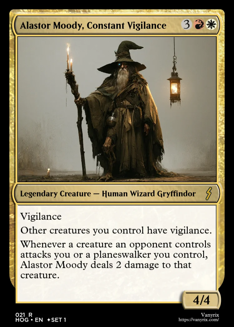Alastor Moody, Constant Vigilance