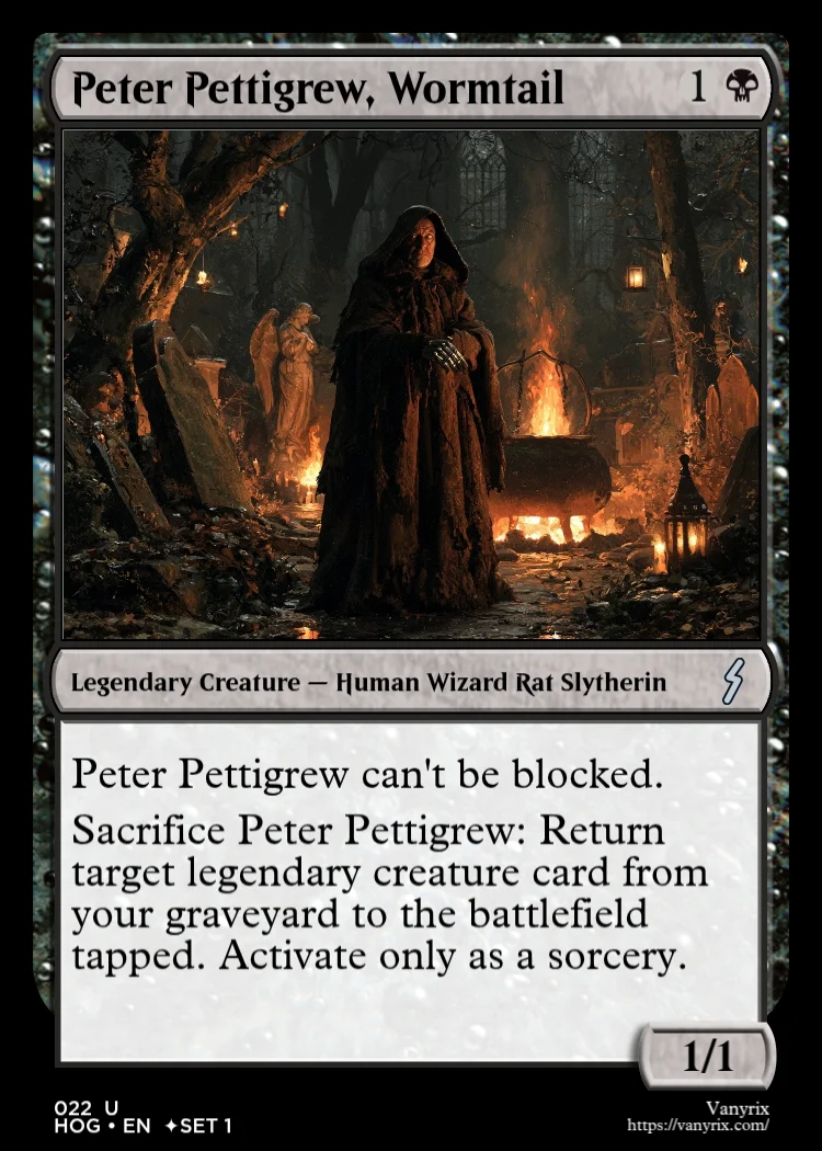 Peter Pettigrew, Wormtail