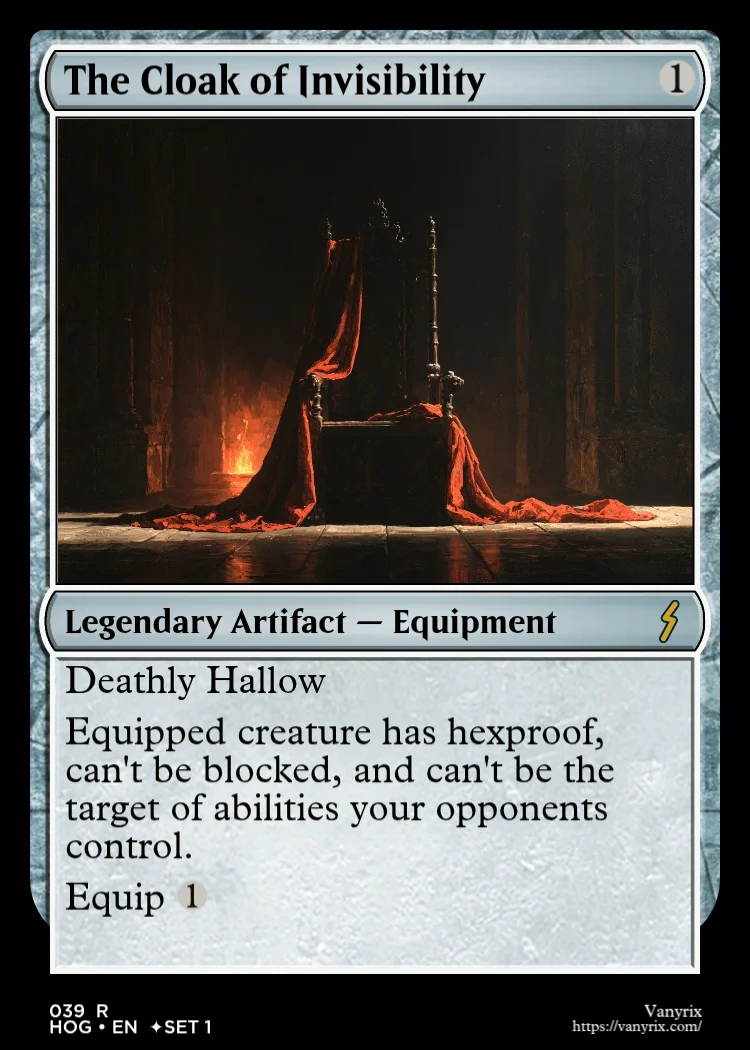 The Cloak of Invisibility