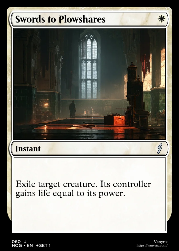 Swords to Plowshares
