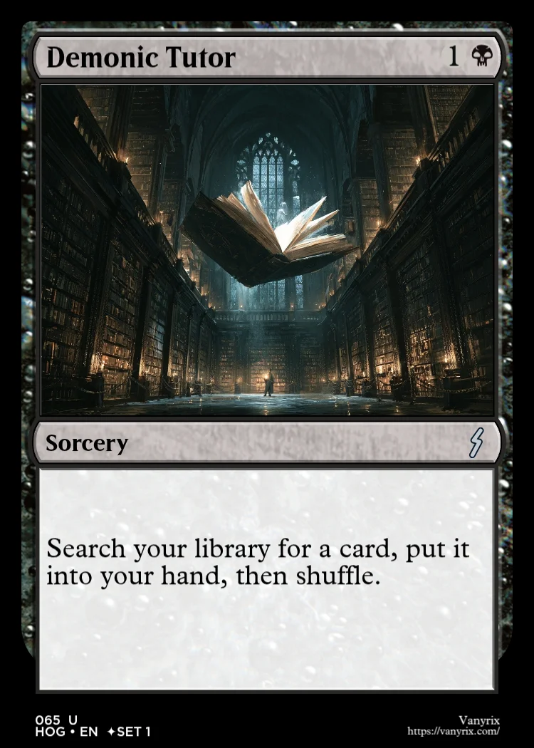 Demonic Tutor