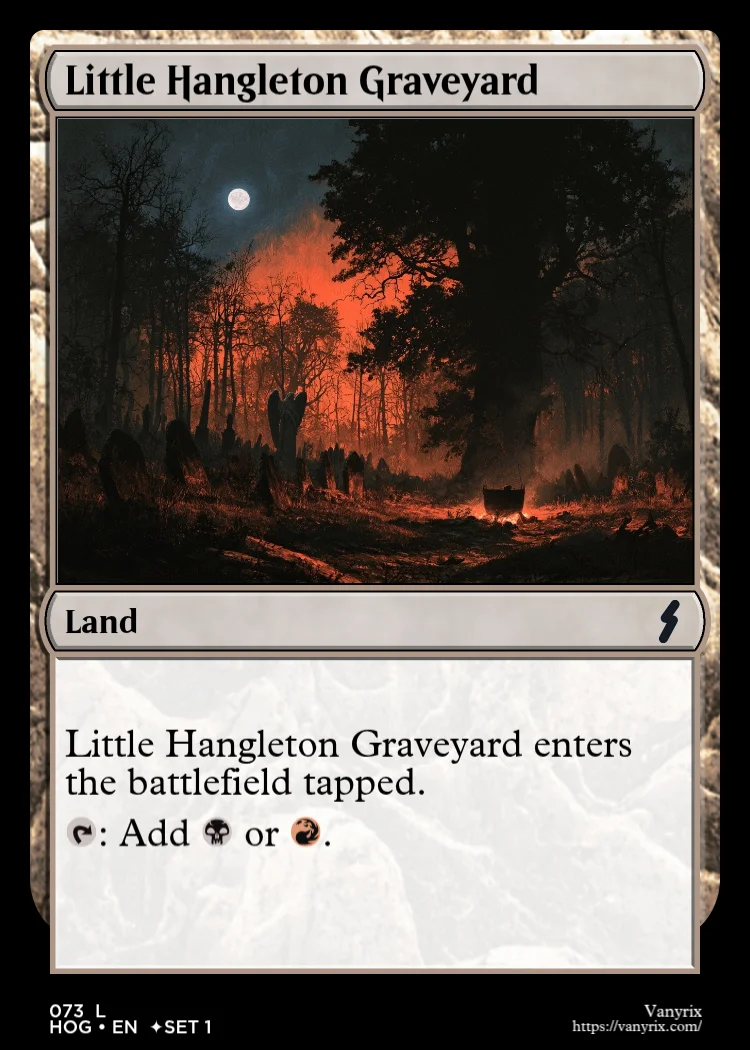 Little Hangleton Graveyard