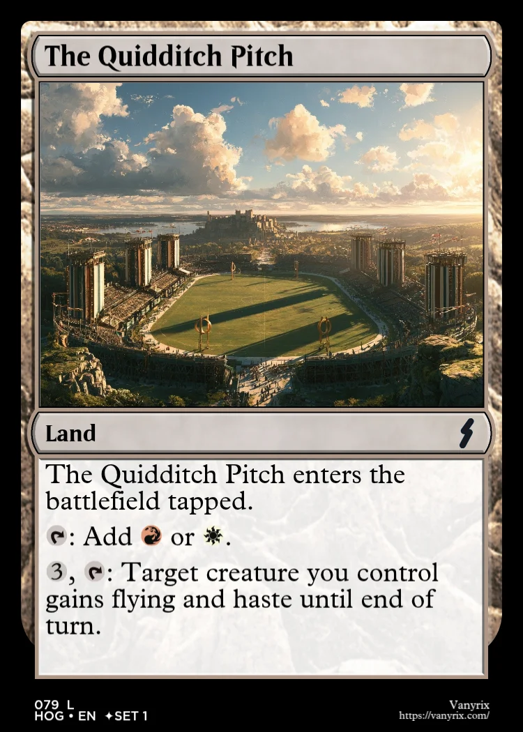 The Quidditch Pitch