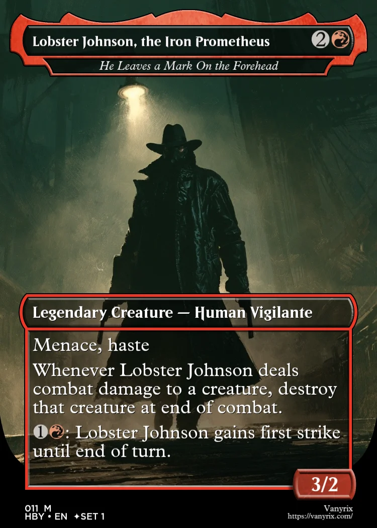 Lobster Johnson, the Iron Prometheus