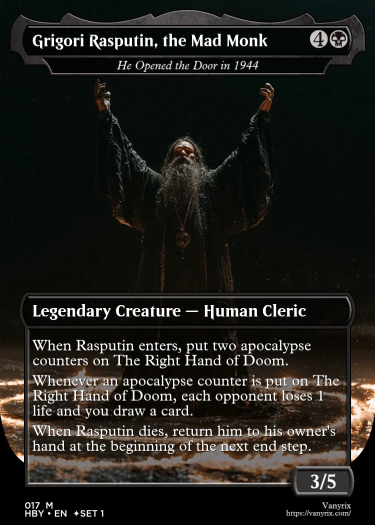 Grigori Rasputin, the Mad Monk