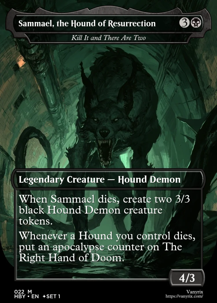 Sammael, the Hound of Resurrection