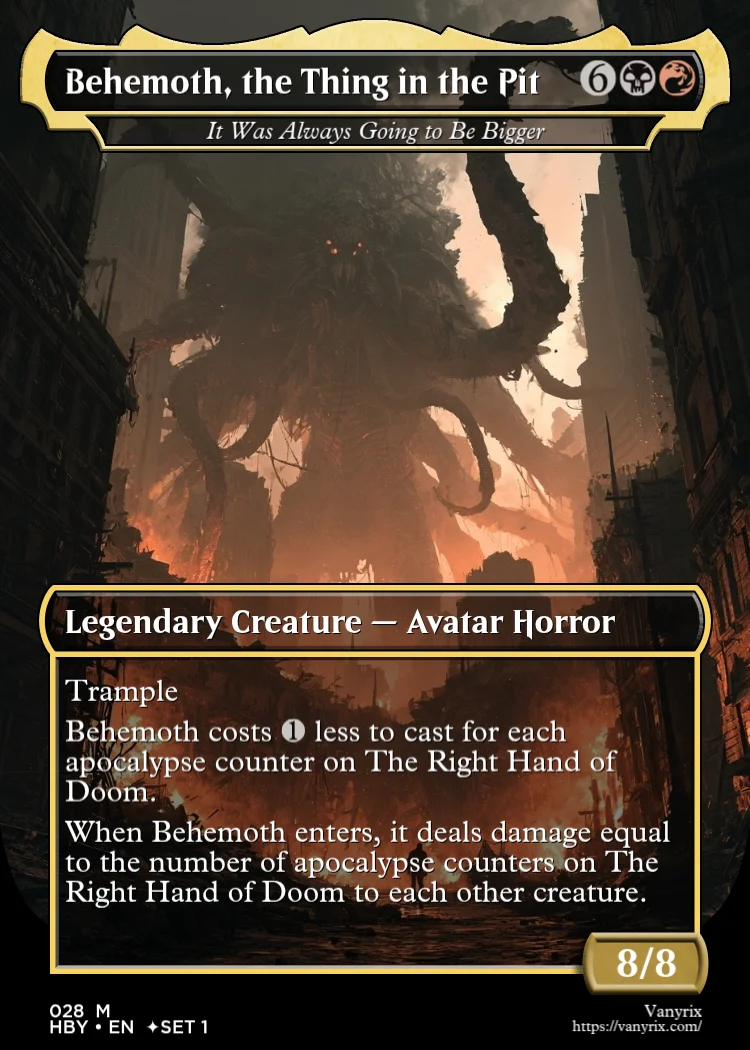 Behemoth, the Thing in the Pit