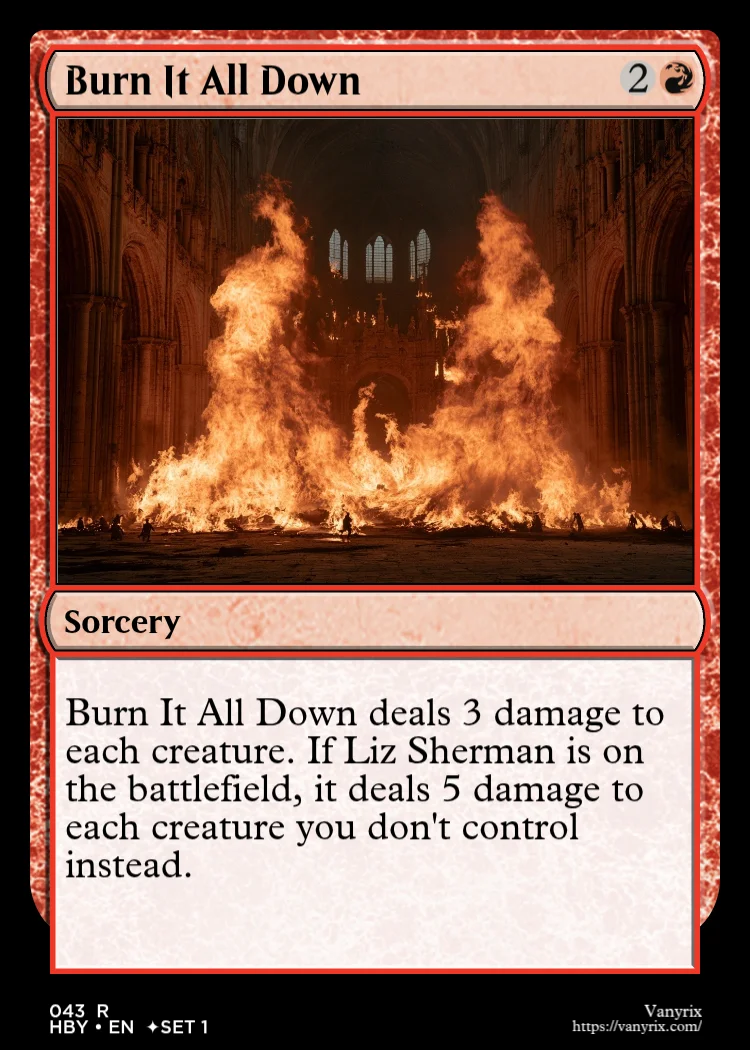 Burn It All Down