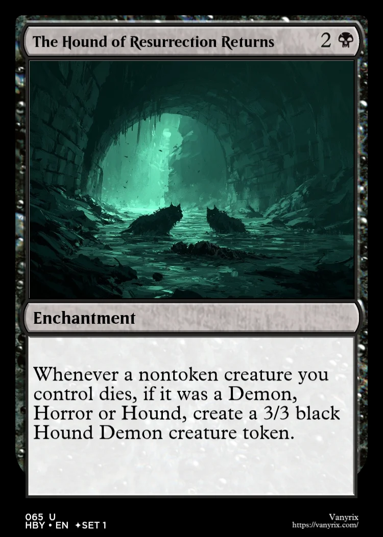 The Hound of Resurrection Returns