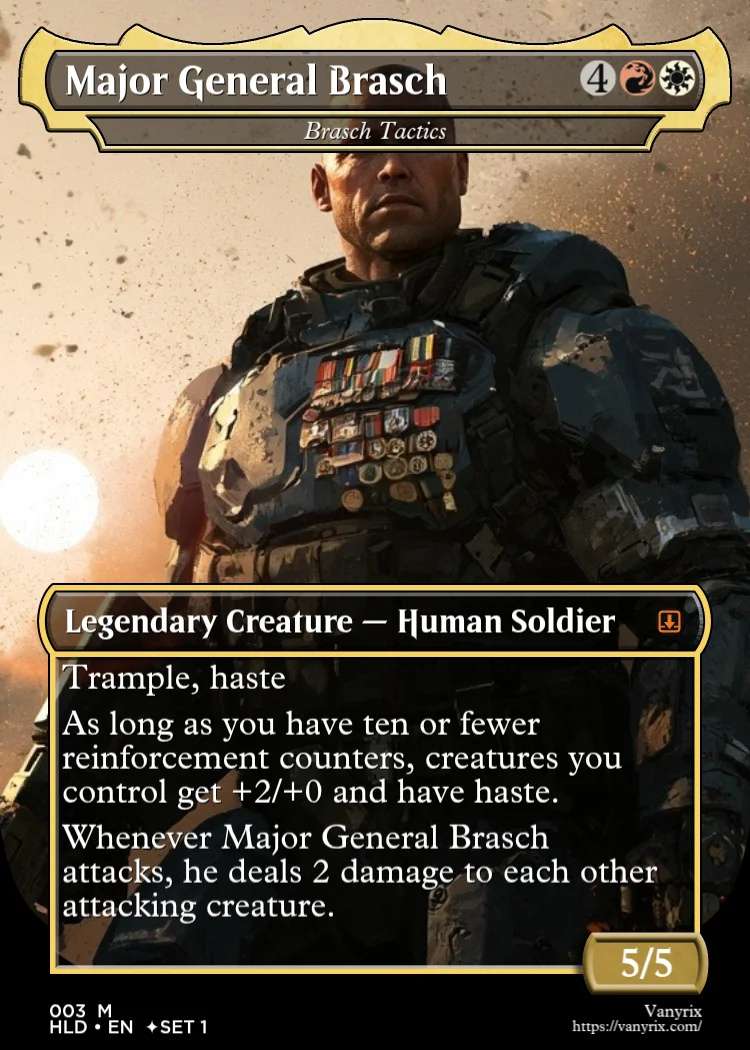 Major General Brasch