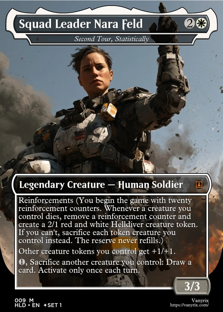 Squad Leader Nara Feld