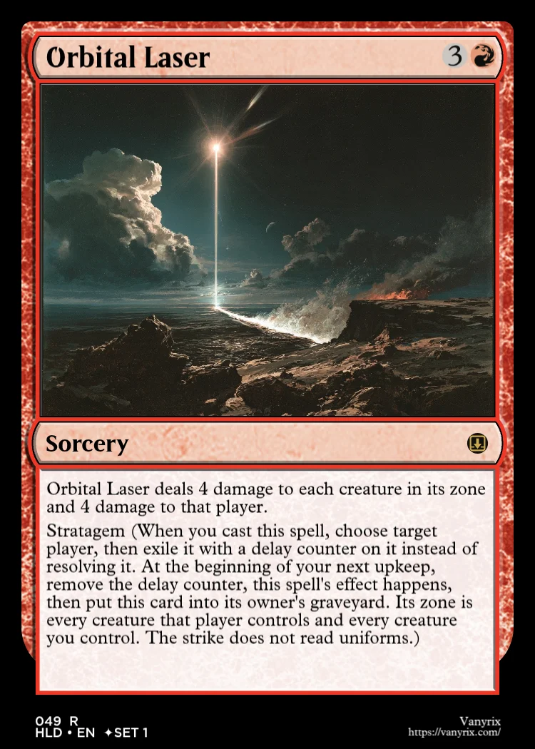 Orbital Laser