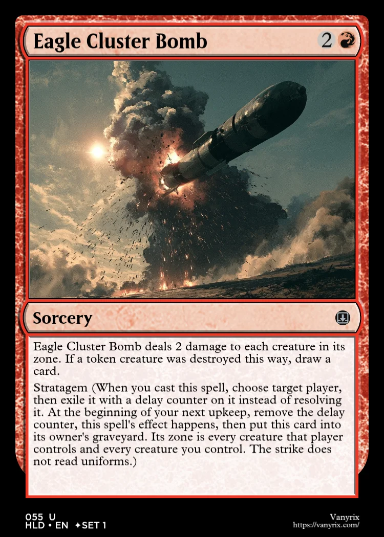 Eagle Cluster Bomb
