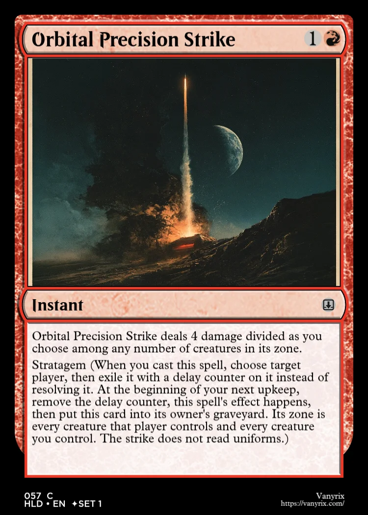 Orbital Precision Strike