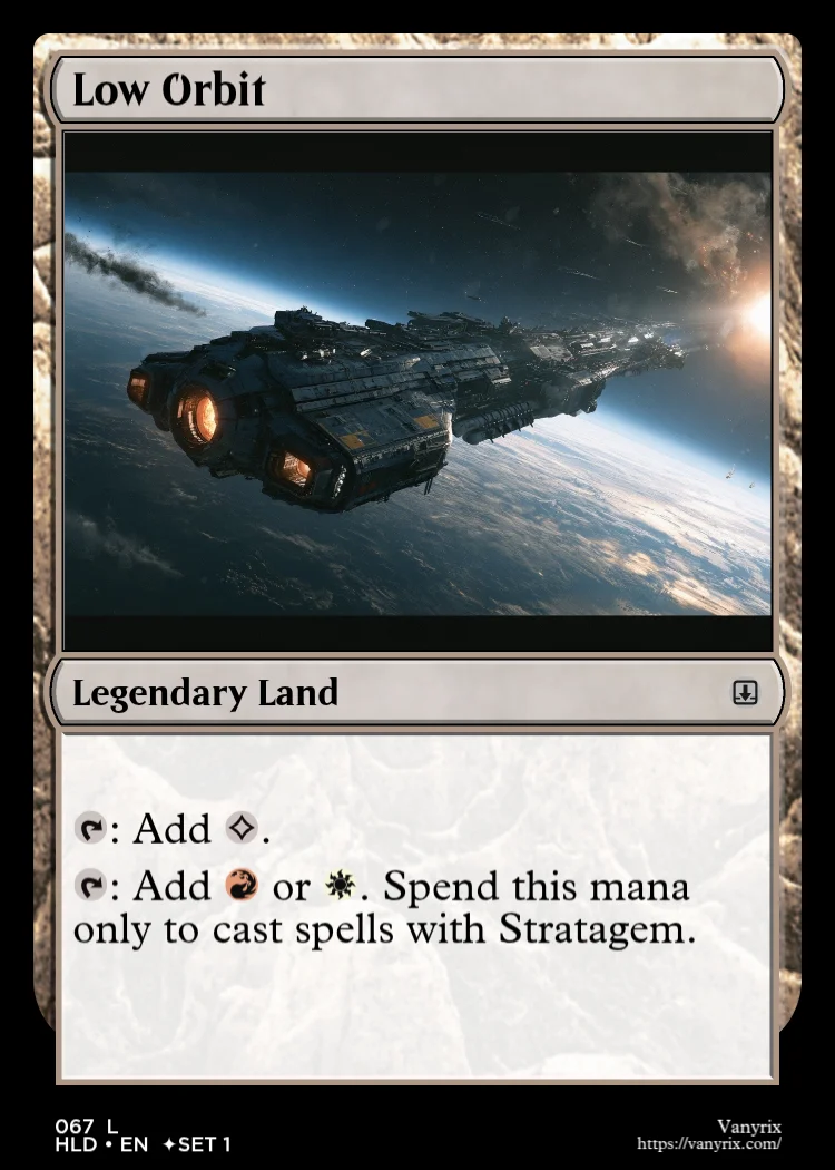 Low Orbit