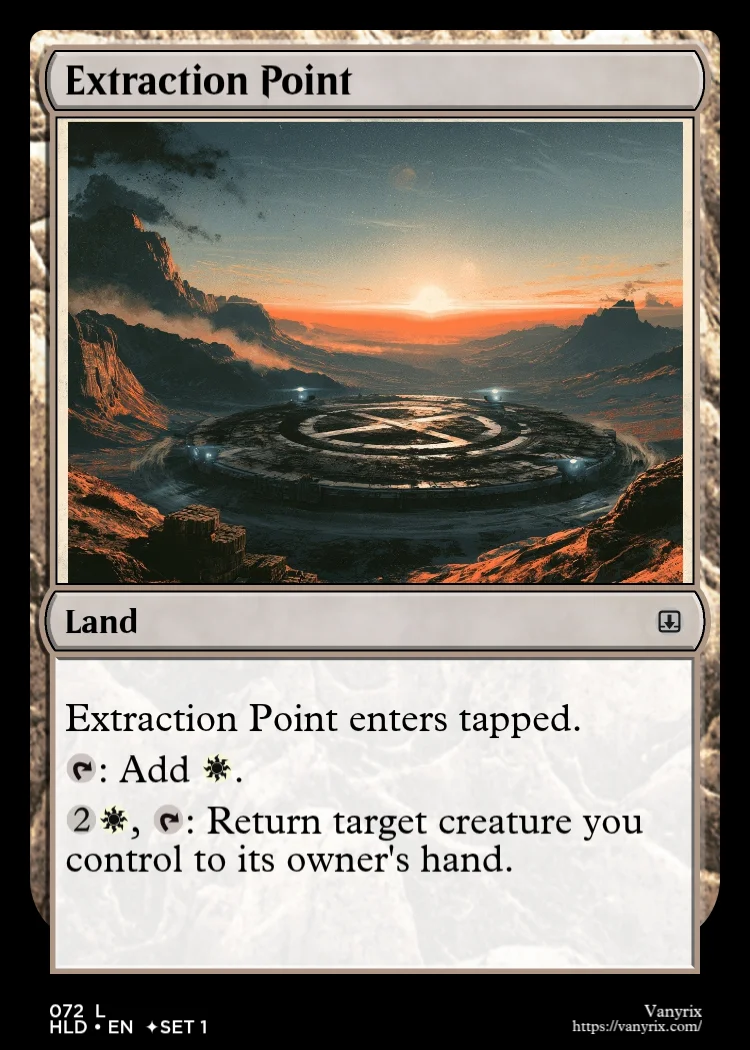 Extraction Point