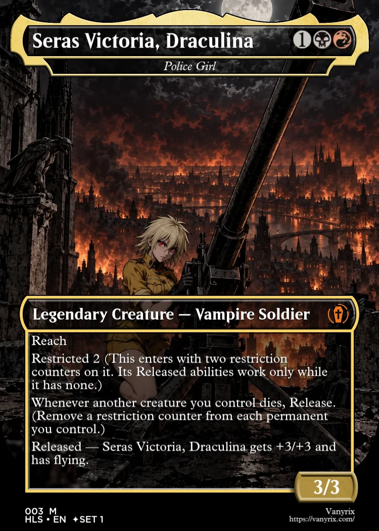 Seras Victoria, Draculina