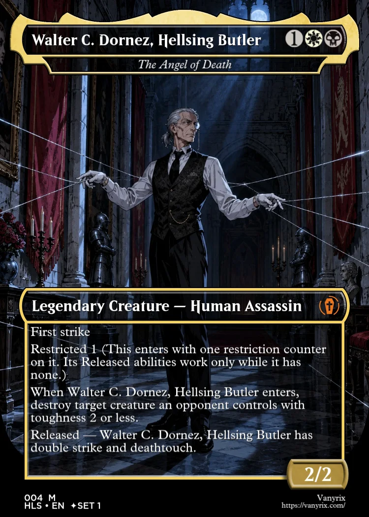 Walter C. Dornez, Hellsing Butler