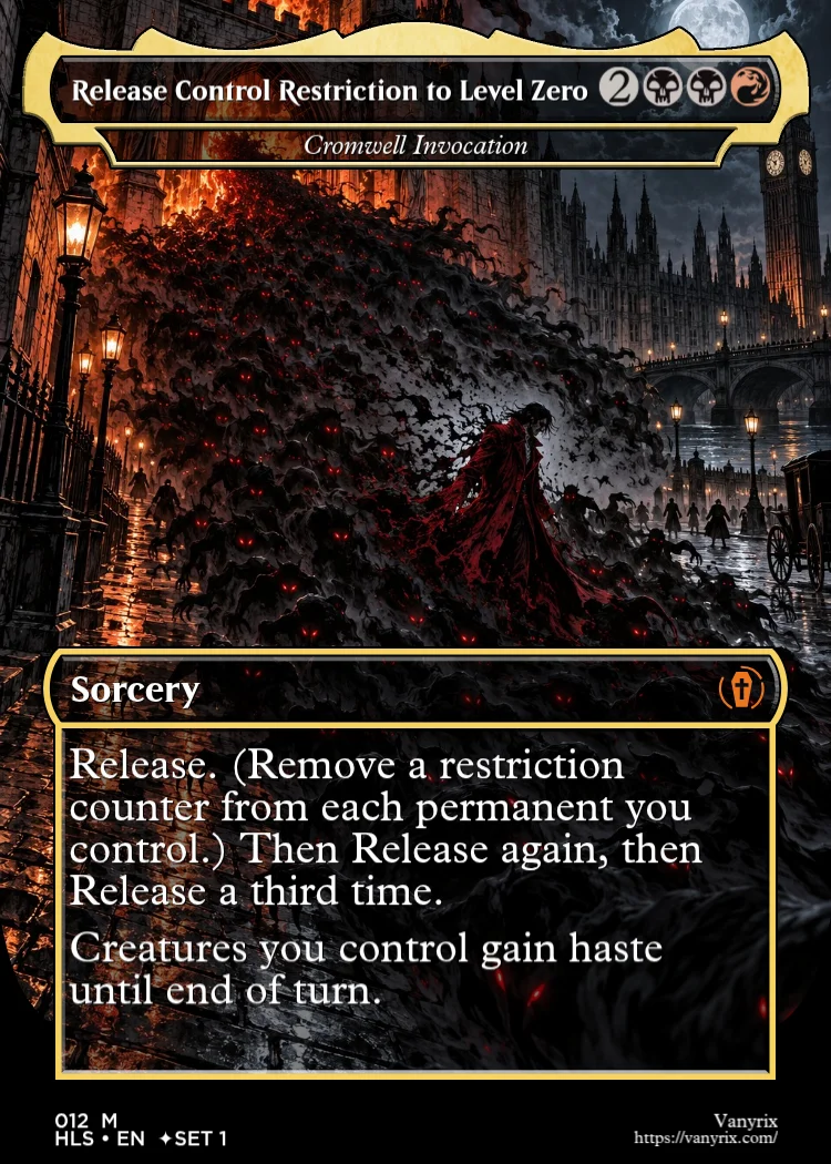 Release Control Restriction to Level Zero