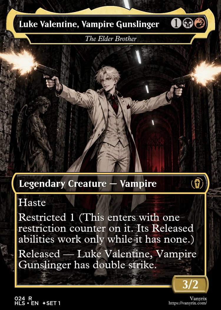 Luke Valentine, Vampire Gunslinger