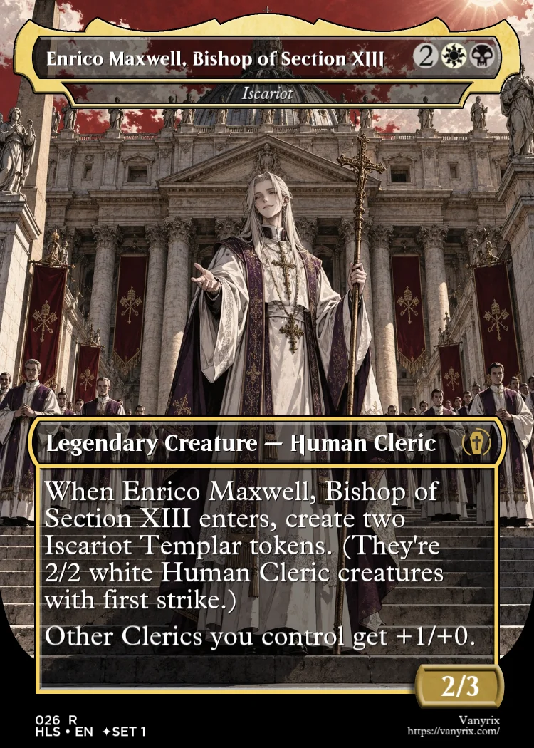 Enrico Maxwell, Bishop of Section XIII