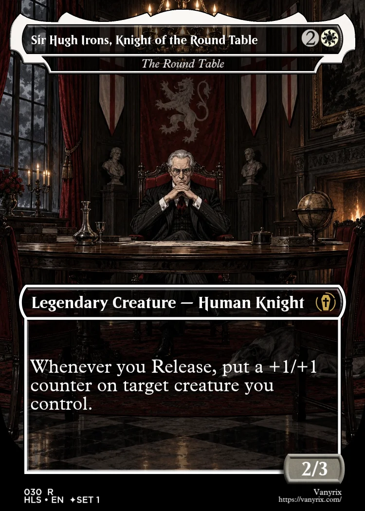 Sir Hugh Irons, Knight of the Round Table