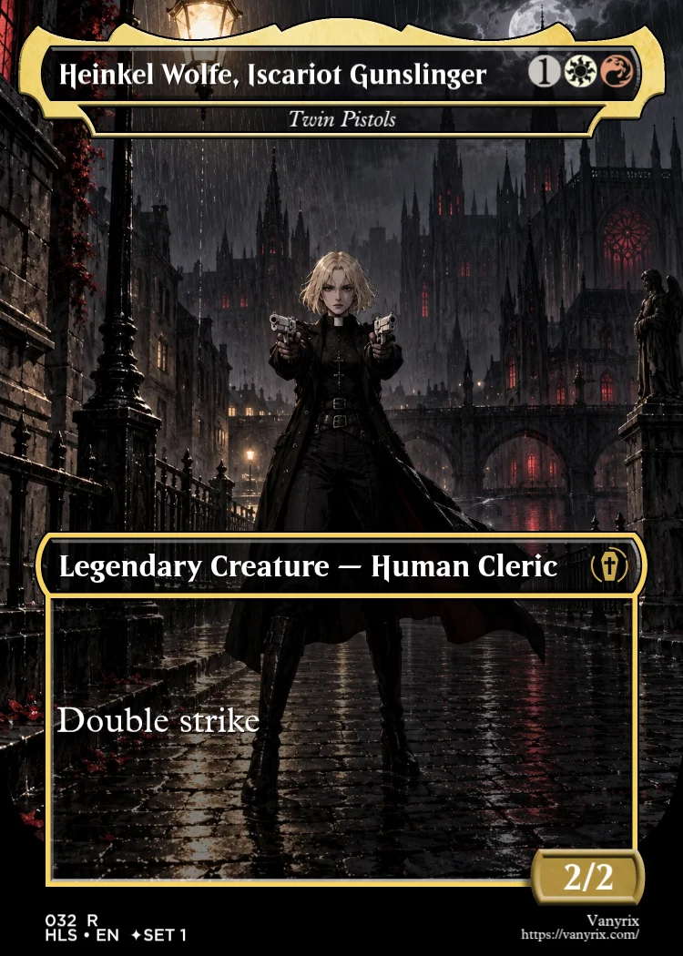 Heinkel Wolfe, Iscariot Gunslinger