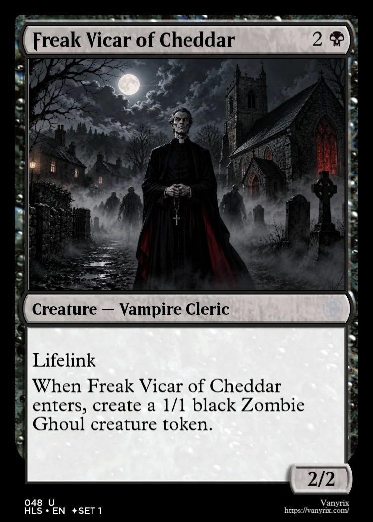 Freak Vicar of Cheddar
