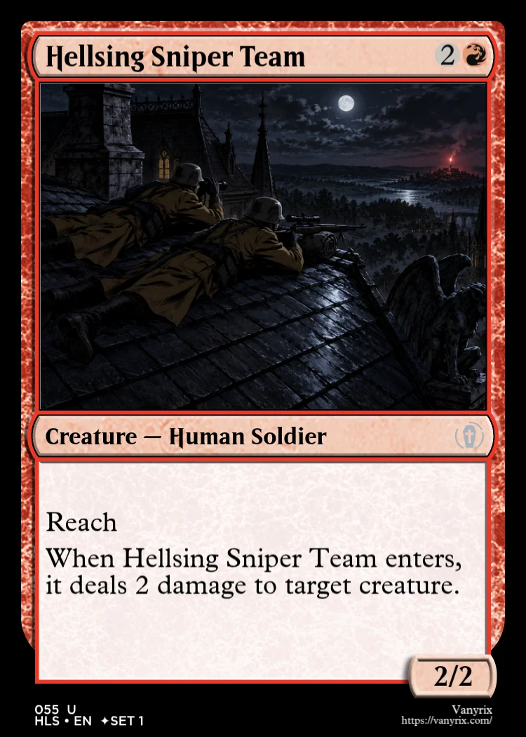 Hellsing Sniper Team