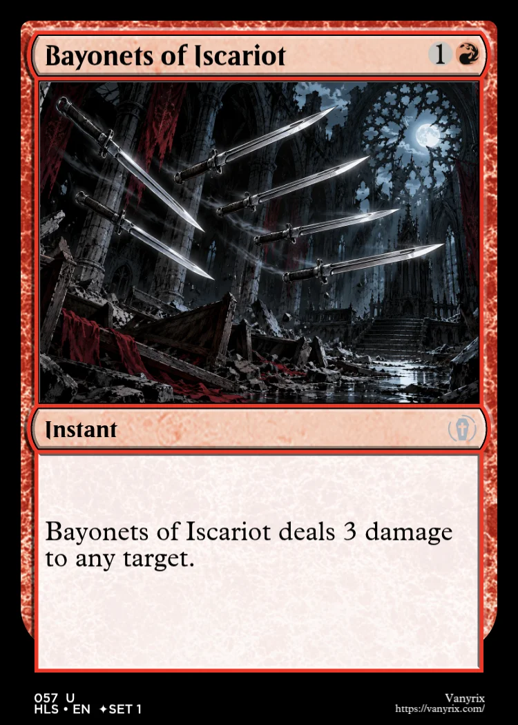 Bayonets of Iscariot