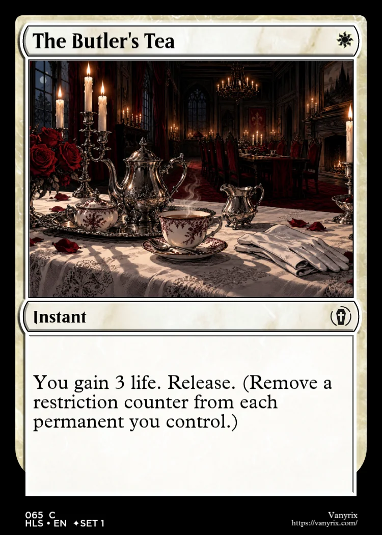 The Butler's Tea