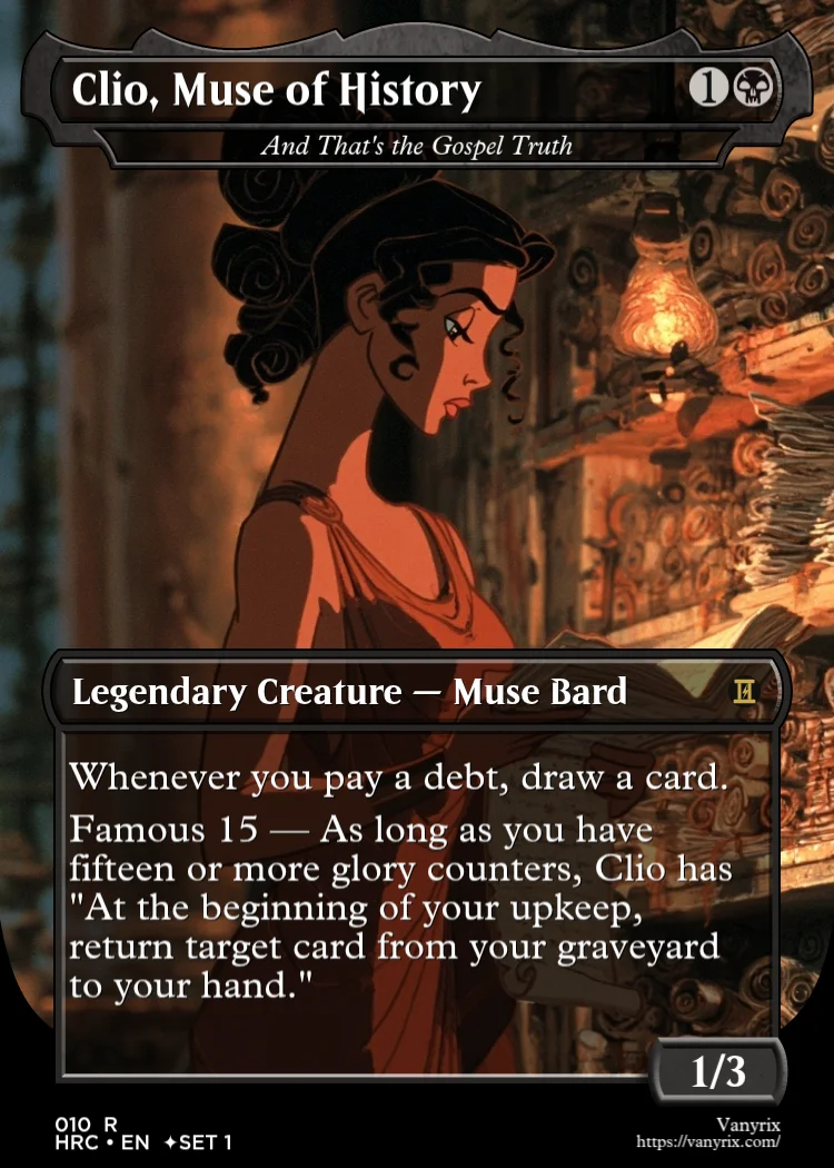 Clio, Muse of History