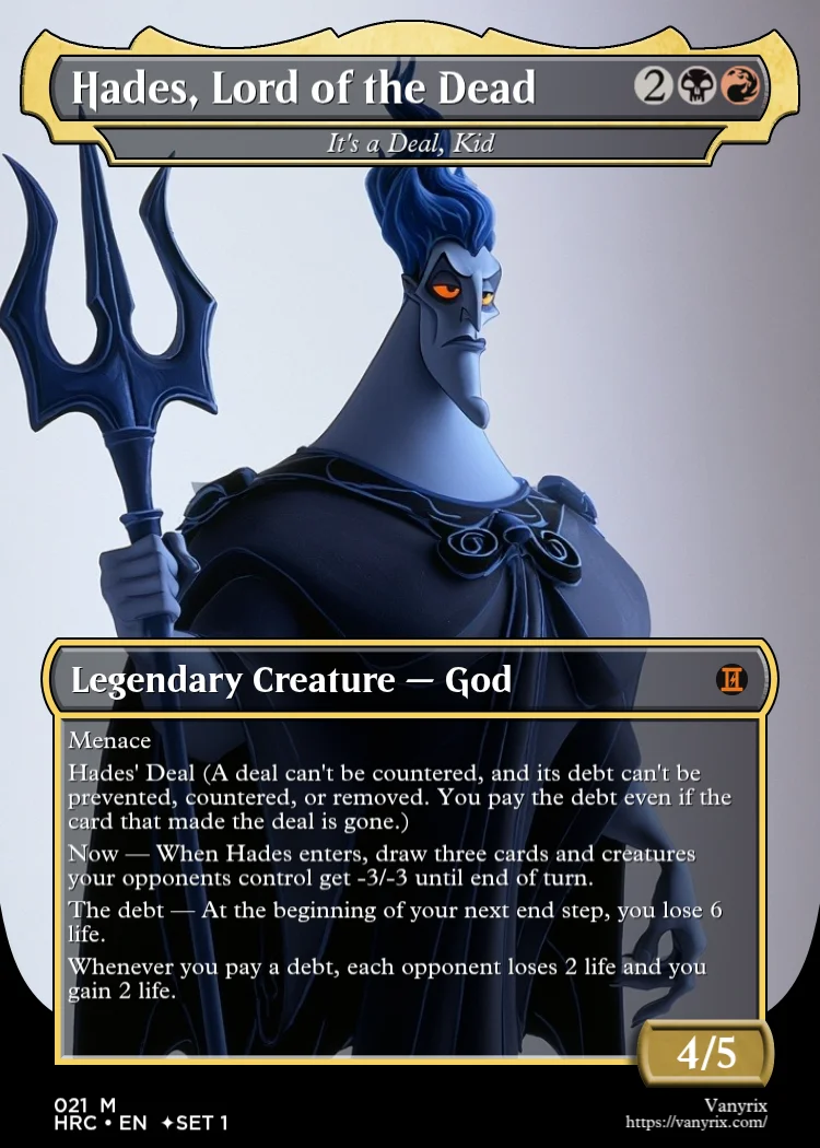 Hades, Lord of the Dead