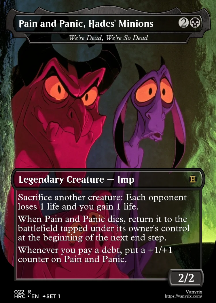 Pain and Panic, Hades' Minions