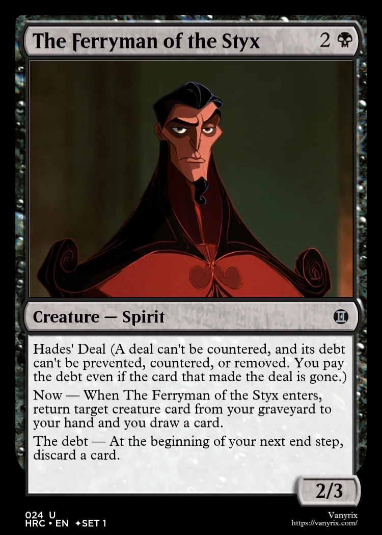 The Ferryman of the Styx