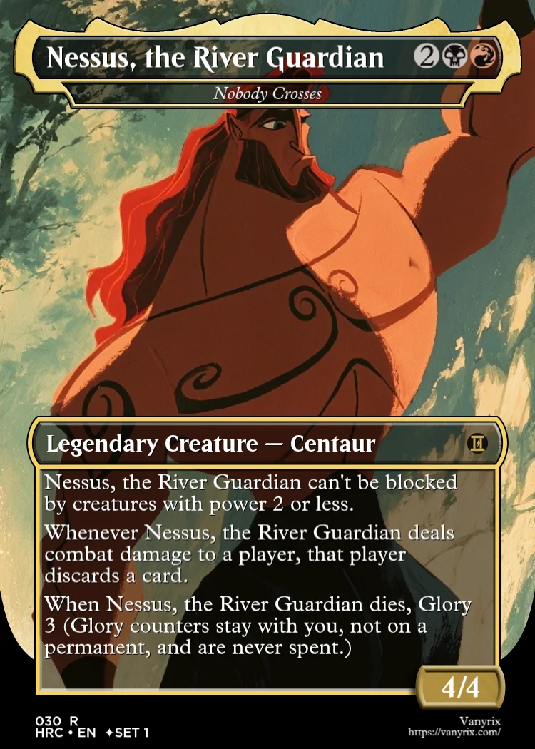 Nessus, the River Guardian