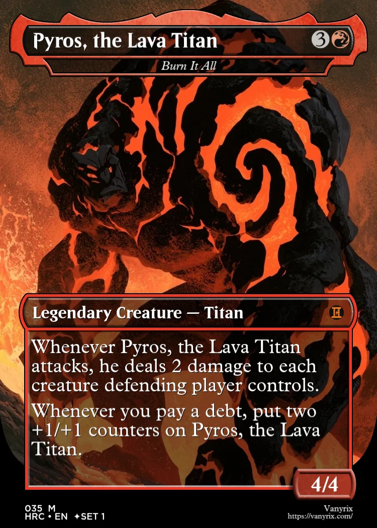 Pyros, the Lava Titan