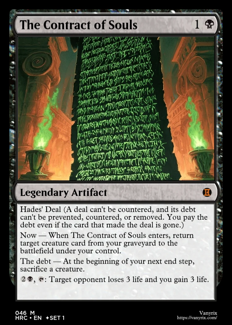 The Contract of Souls