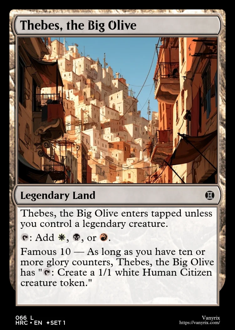 Thebes, the Big Olive