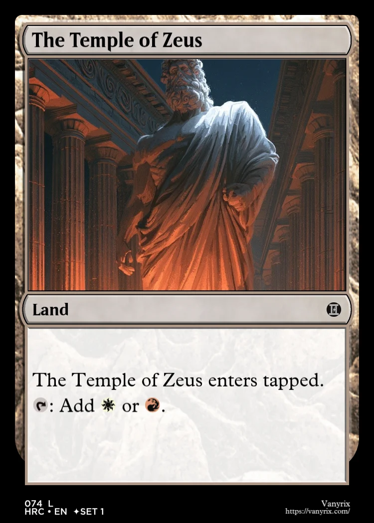 The Temple of Zeus