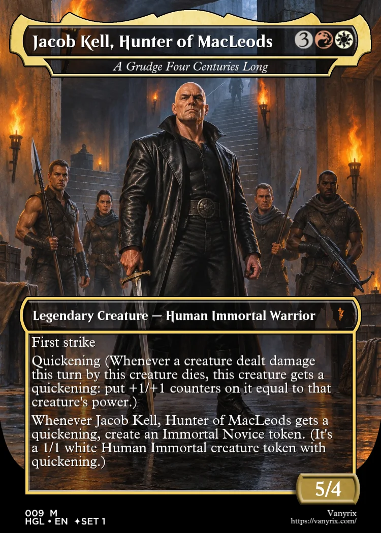Jacob Kell, Hunter of MacLeods