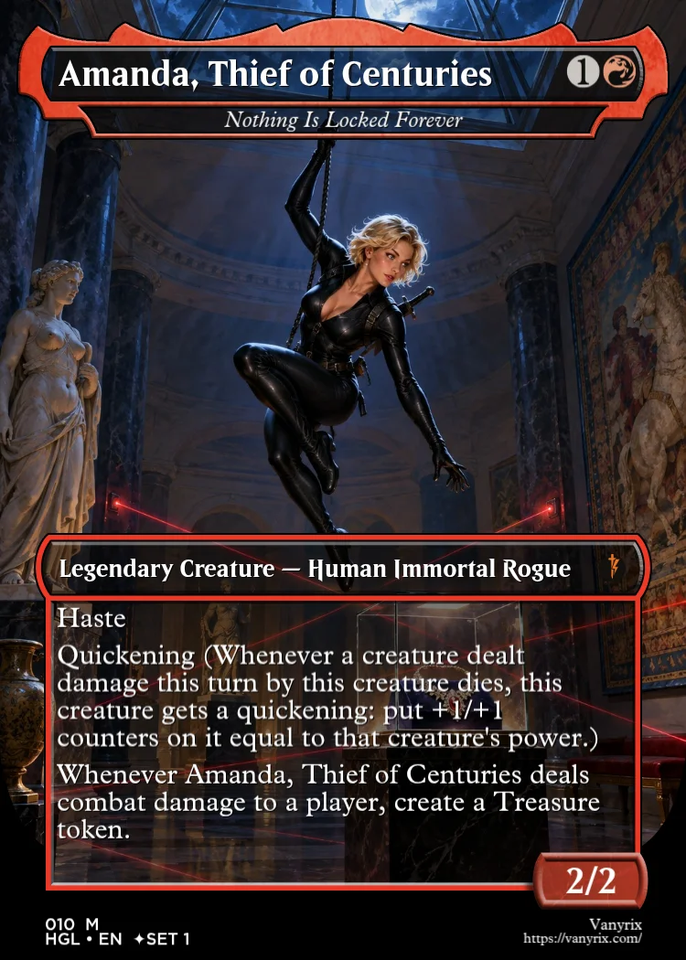 Amanda, Thief of Centuries