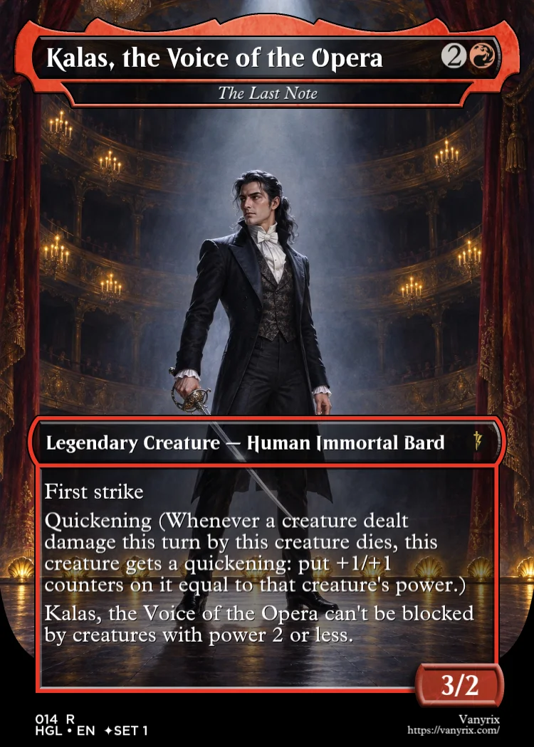 Kalas, the Voice of the Opera