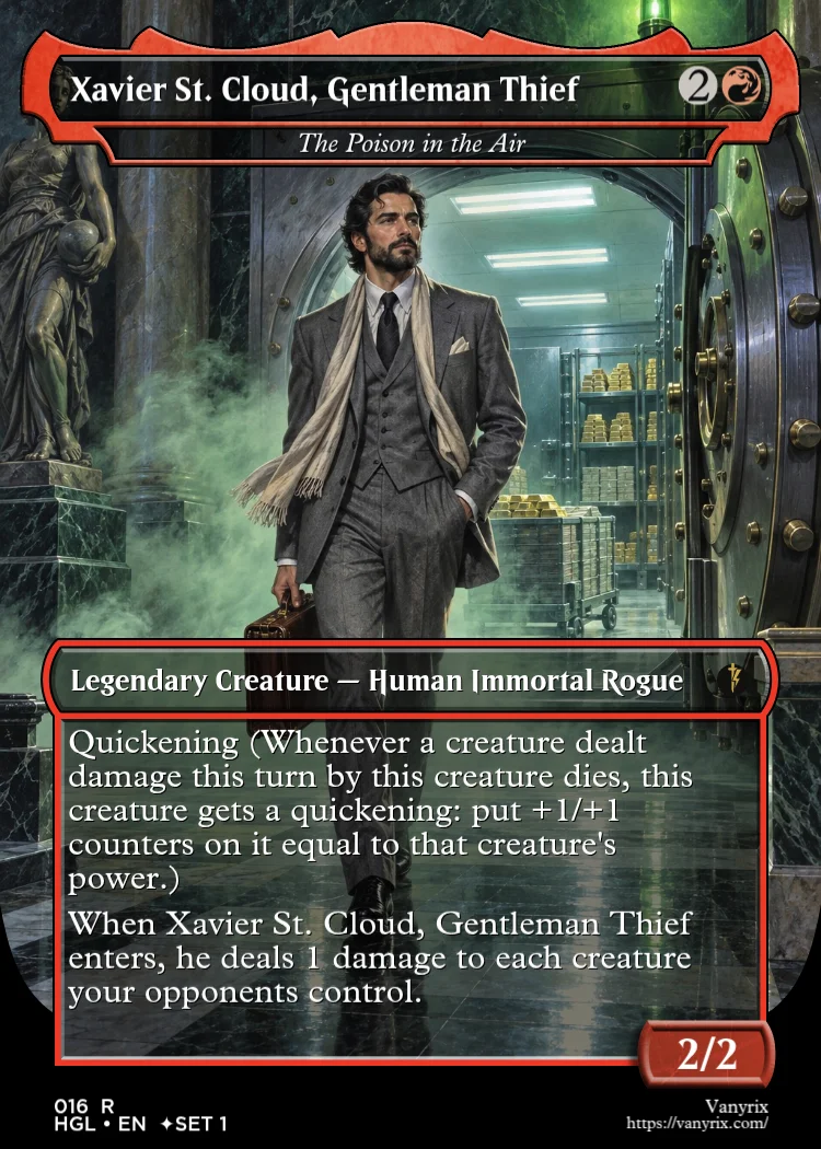 Xavier St. Cloud, Gentleman Thief