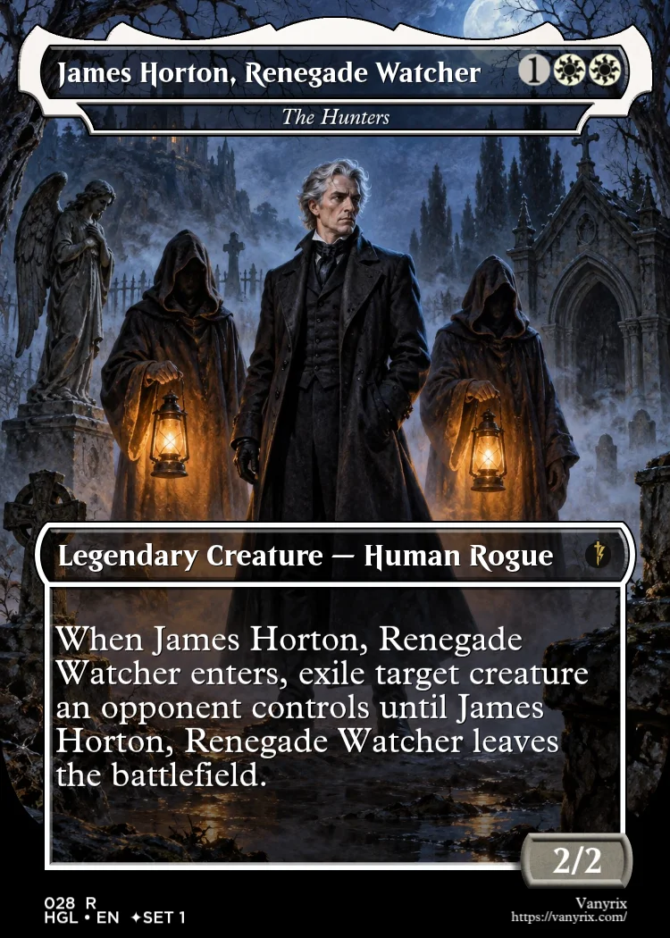 James Horton, Renegade Watcher