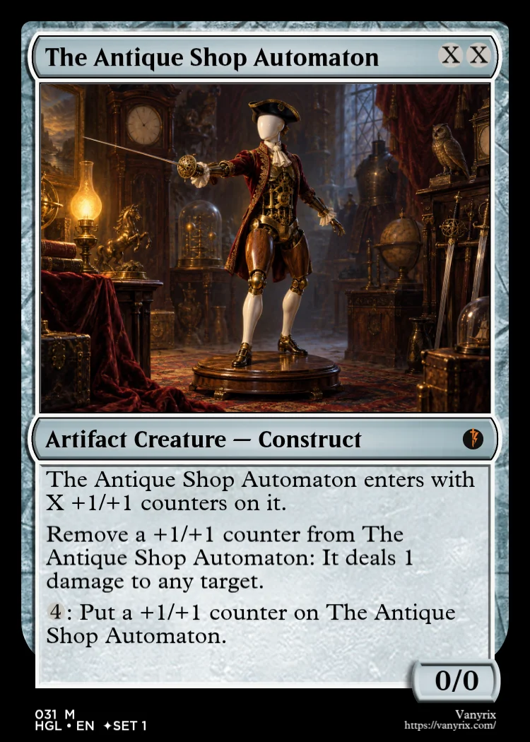 The Antique Shop Automaton