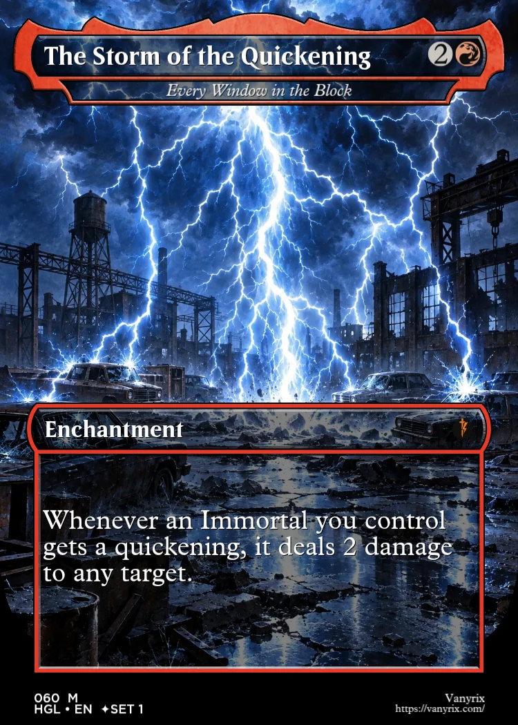 The Storm of the Quickening